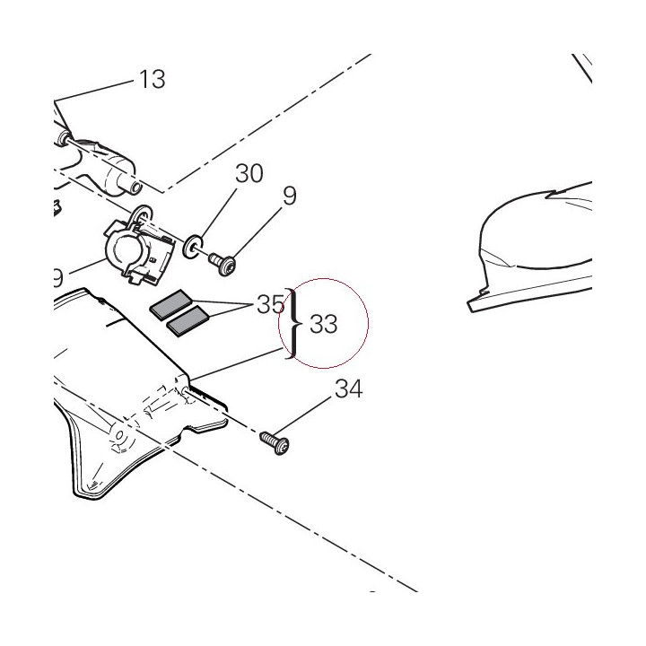Resonator, air intake 484P1361A