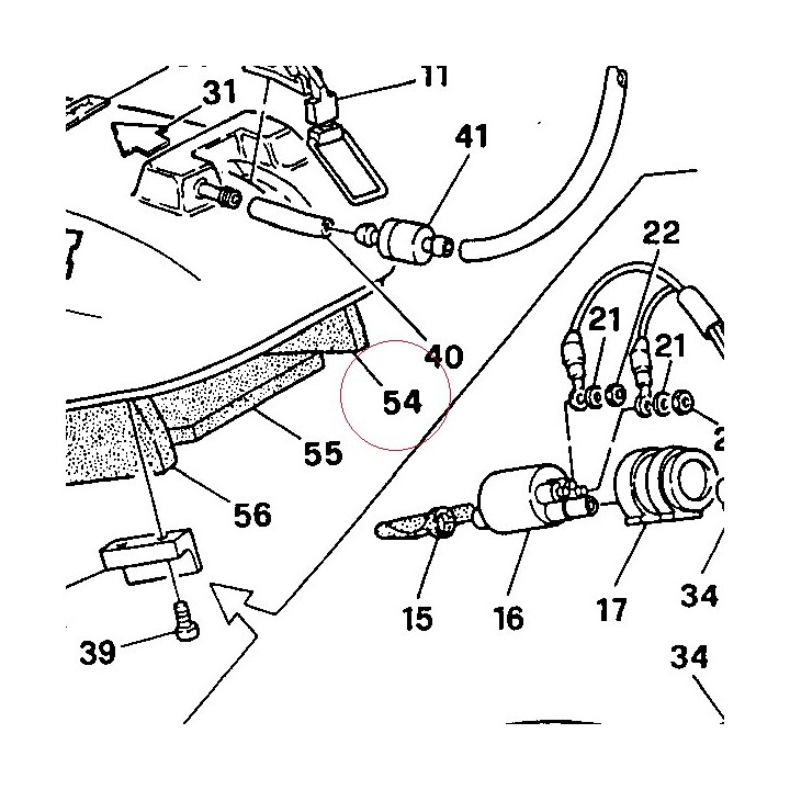 Left side panel 48610311A