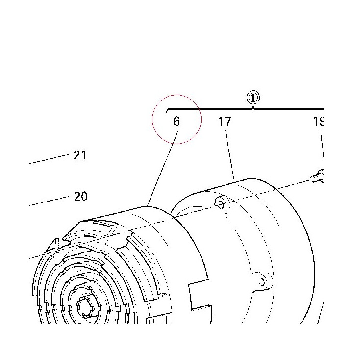 Damper, sound arrester 48610511A