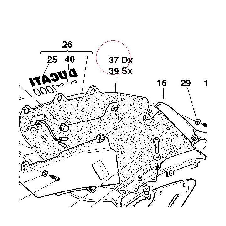 Insulating panel, right 48610542A