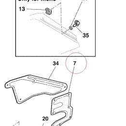 Insulating panel, left 48610641A