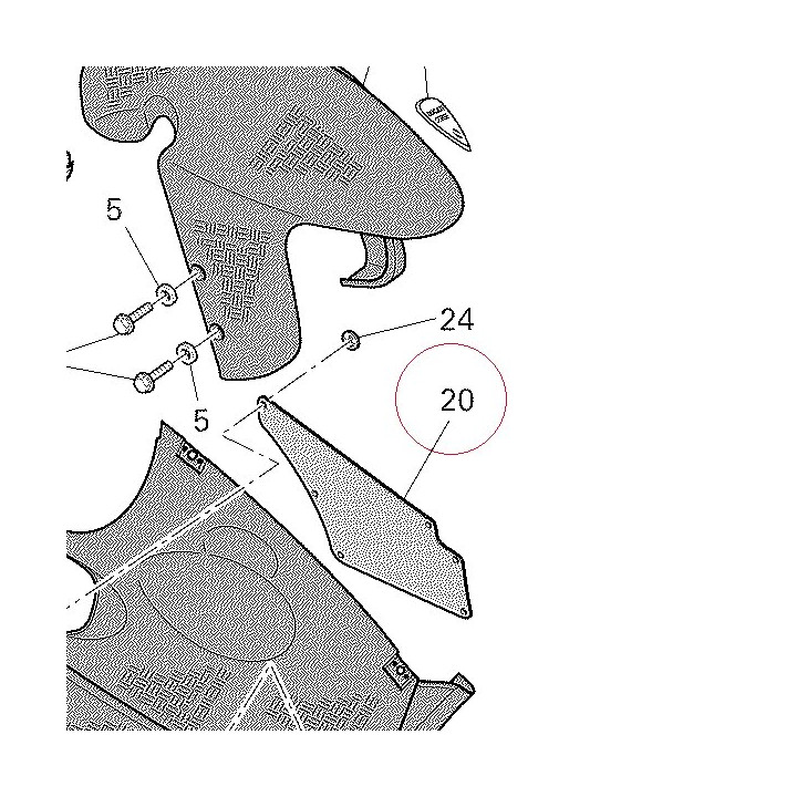 Lower panel 48610801A