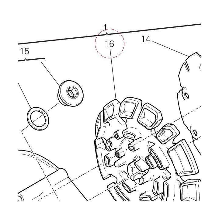 Damper, sound arrester 48611051A