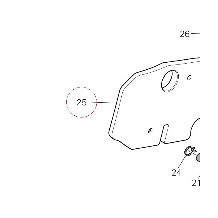 Damper, sound arrester 48611131A