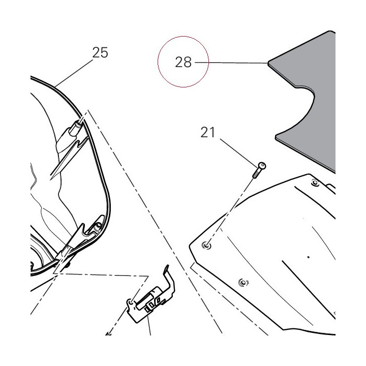 Damper, sound arrester 48611141A