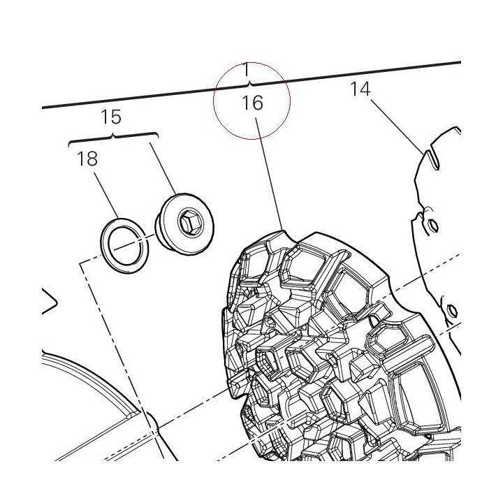 Damper, sound arrester 48612211A
