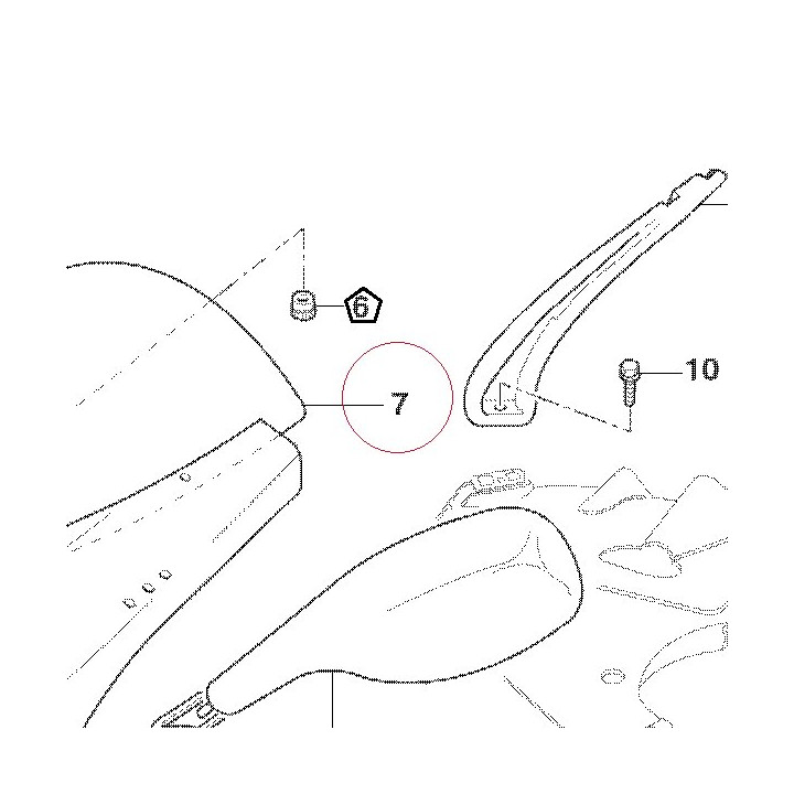 Windshield 48710111A