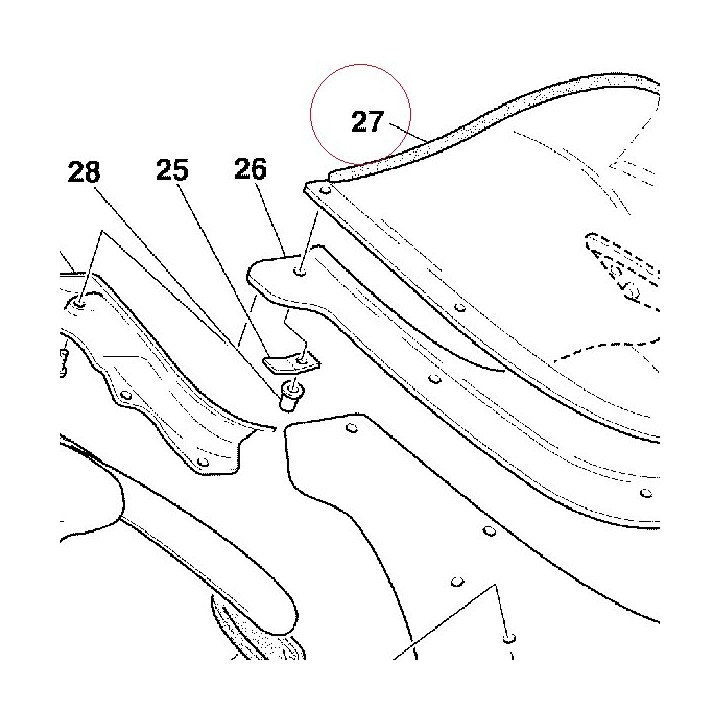 Windshield 48710141A