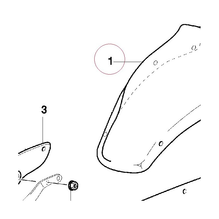 Windshield 48710183A