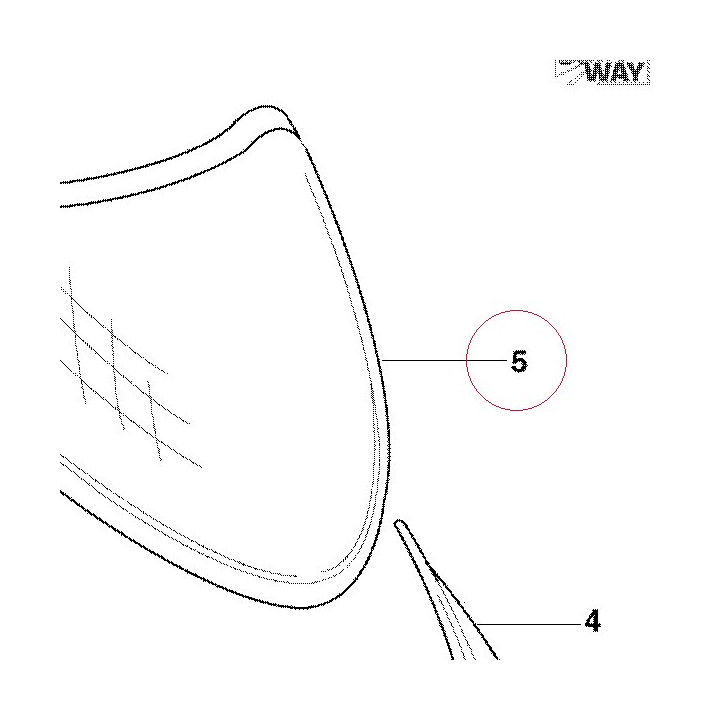 Windshield 48710231A