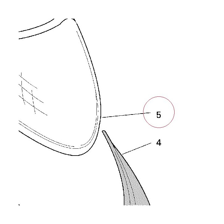 Windshield 48710232A