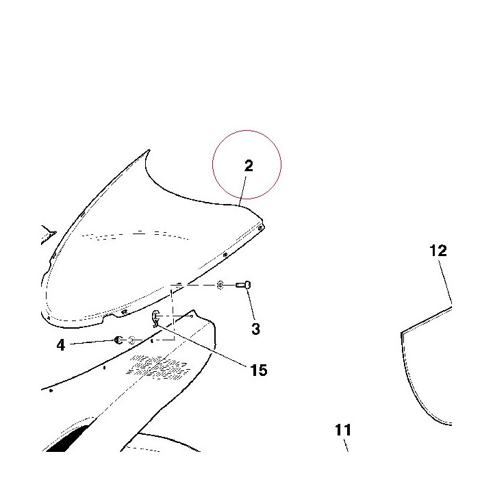 Windshield 48710331A