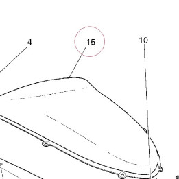 Windshield 48710341A