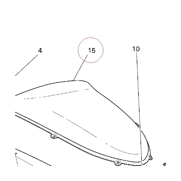 Windshield 48710341A