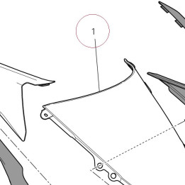 Windshield 48710562A