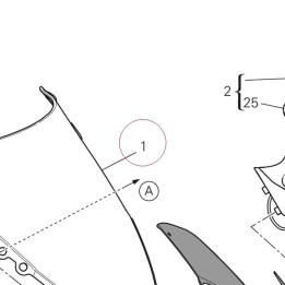 Windshield 48710563A