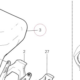 Windshield 48710661A