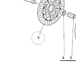 Front brake disc 49240791A