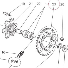 Ring gear Z=45 49411471A