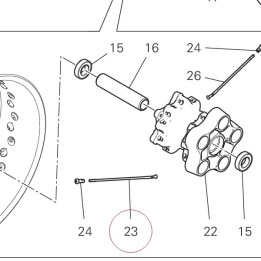 Spoke, wheel 49640031BA