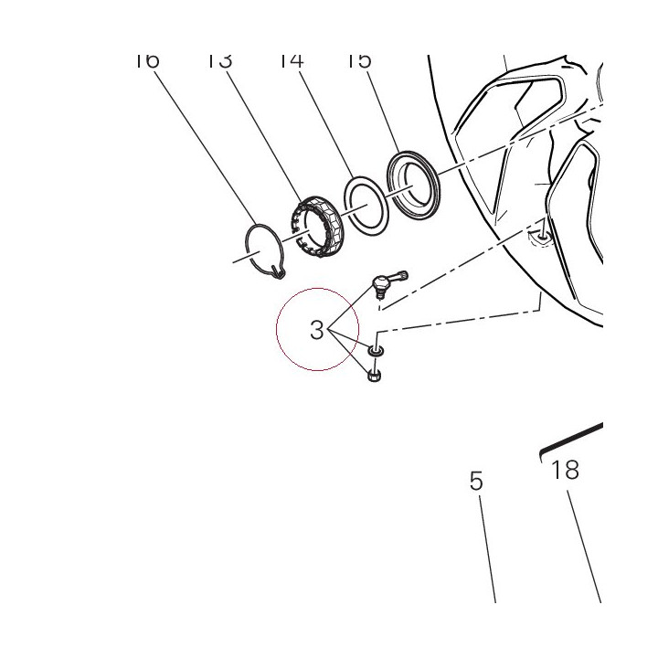 Valve, tubeless tire 49720071A