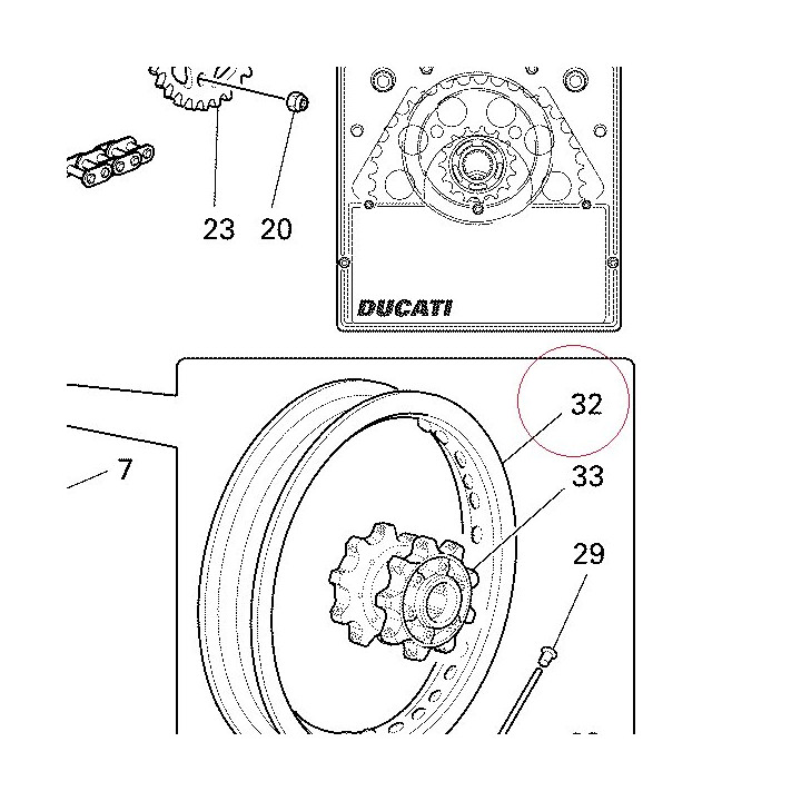 Front wheel rim 50111091AB