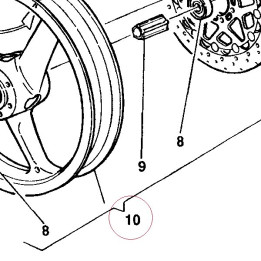 Front wheel 50120101A