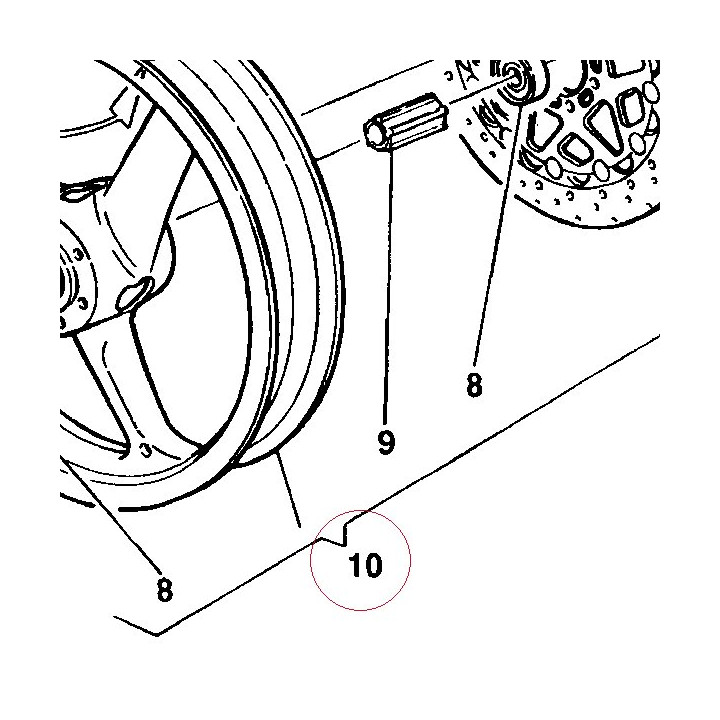 Front wheel 50120101A