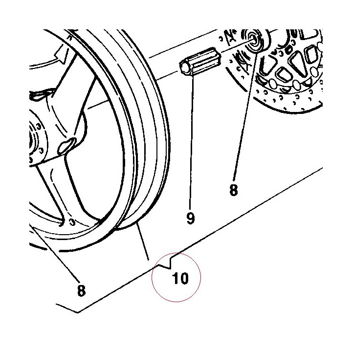 Front wheel 50120101AB