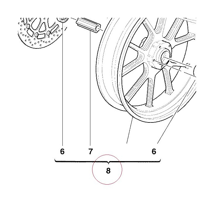 Front wheel 50120771AA