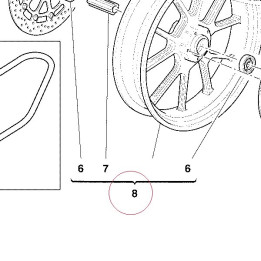 Front wheel 50121021AB
