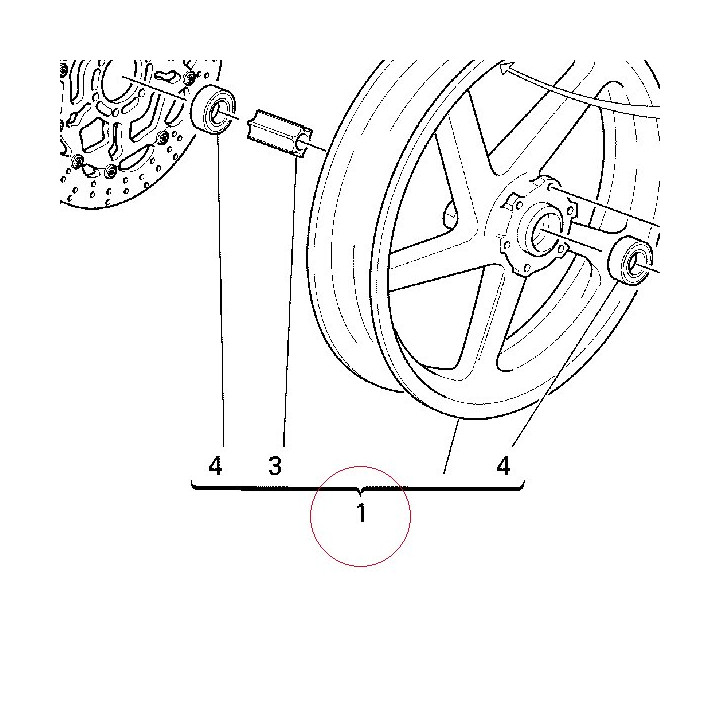 Front wheel 50121051AE