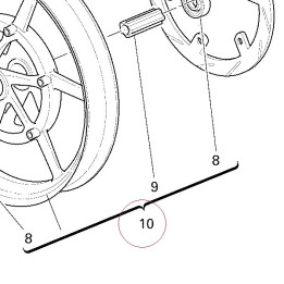 Front wheel 50121071AM