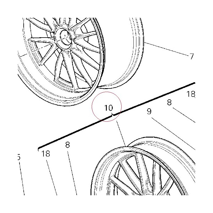 Front wheel 50121451A