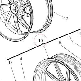 Front wheel 50121461B