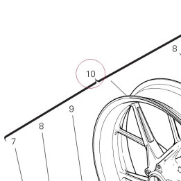 Front wheel rim 50122241AA