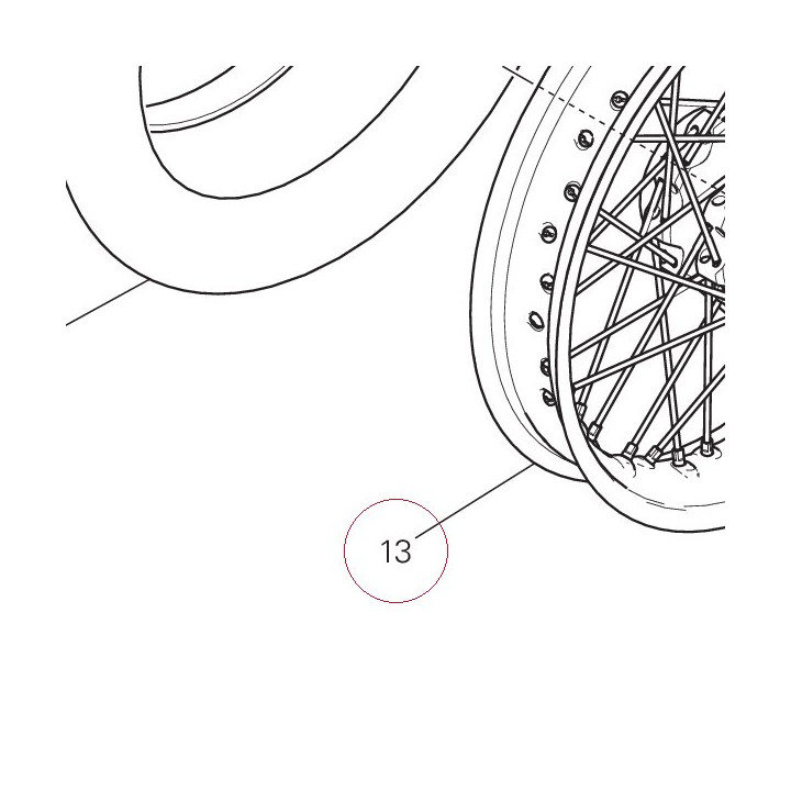 Front wheel 50122331AA