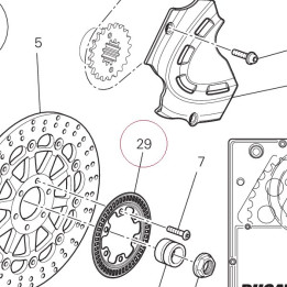 Front phonic wheel 50410041A