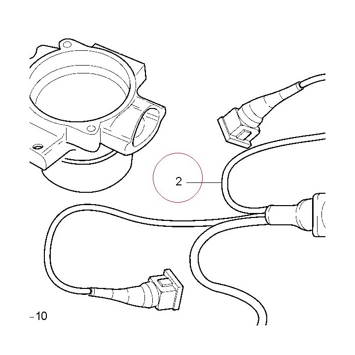 Throttle body wiring 51010591C