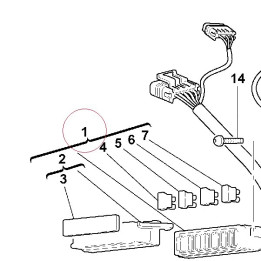 Wiring harness 51010621G