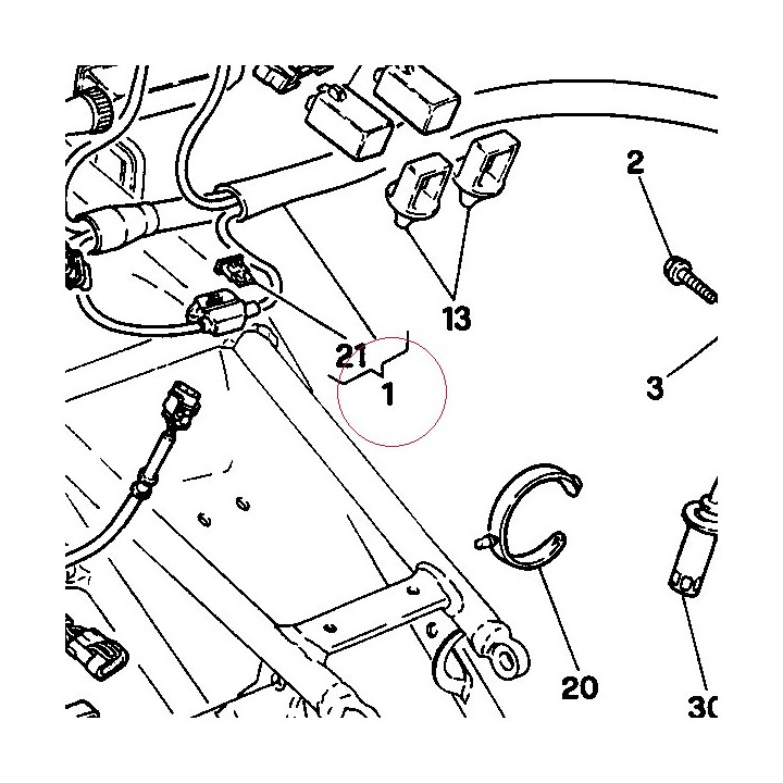 Injection wiring 51010631C