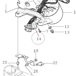 Dashboard wiring 51011501A