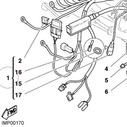 Wiring harness 51011701A