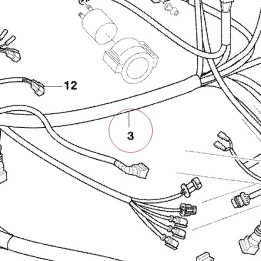 Wiring harness 51011794A
