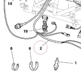Wiring harness 51012381A