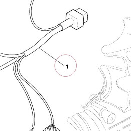 Front wiring 51012431A