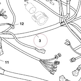 Wiring harness 51013891A