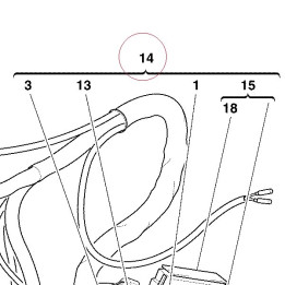 Front wiring harness 51014441A