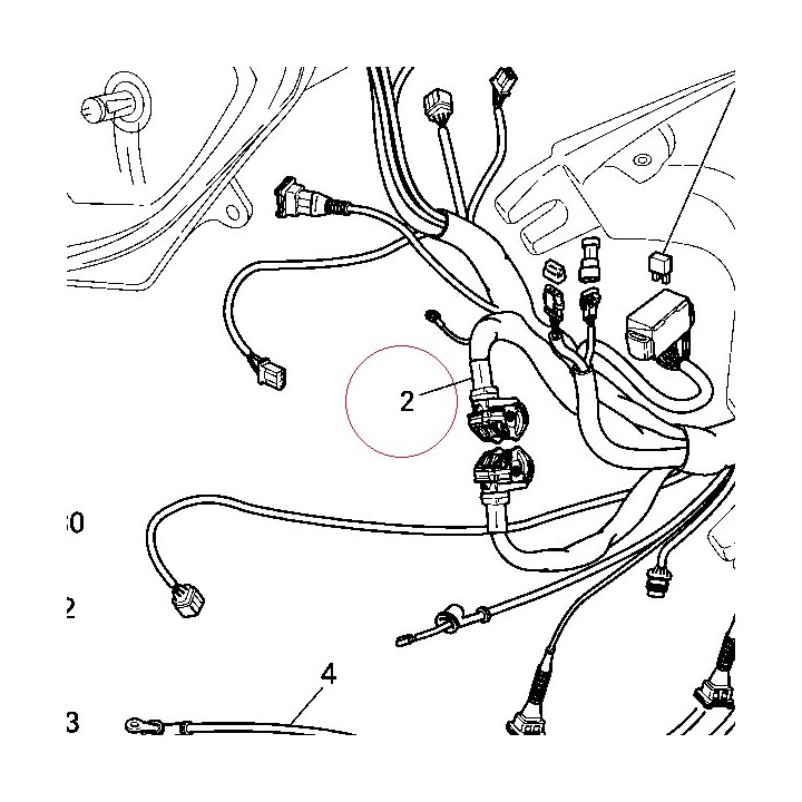 Electric wiring 51015443A