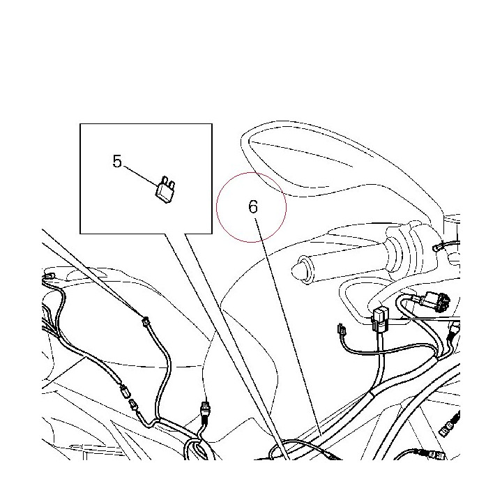 Wiring harness 51015901B